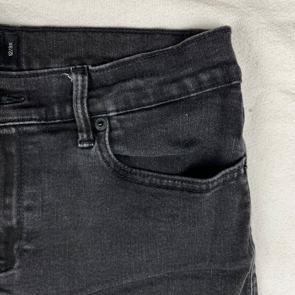 Lucky Brand Brooke Legging Jean Size 12/31 Black Wash Charcoal Skinny Leg - Picture 7 of 16